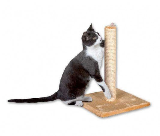 Karlie Scratching Post BELLA – Compact Scratching Post for Cats in Beige