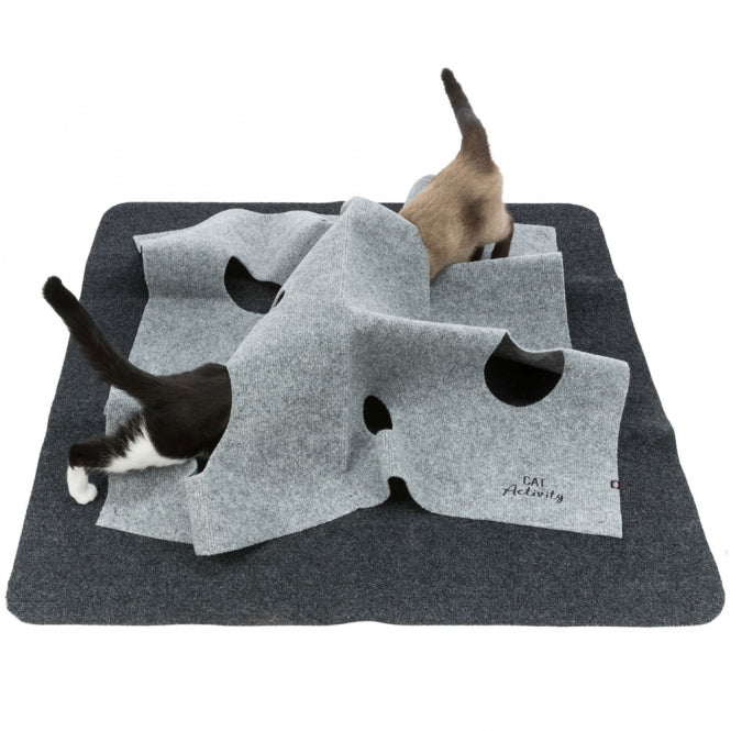 Trixie Adventure Carpet – Vielseitiger Spiel- und Rückzugsort für Katzen