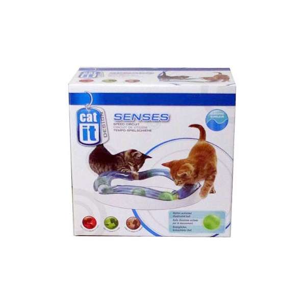 CATIT Senses Speed Circuit – Tempo-Spielschiene für Katzen