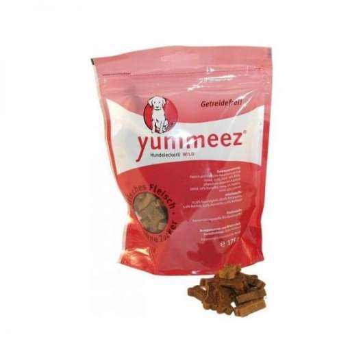 Yummeez Snack Getreidefrei Wild 175g – Der perfekte Hundesnack für Training und Belohnung  Yummeez Getreidefreie Hundesnacks mit Wild – Lecker und gesund für deinen Hund