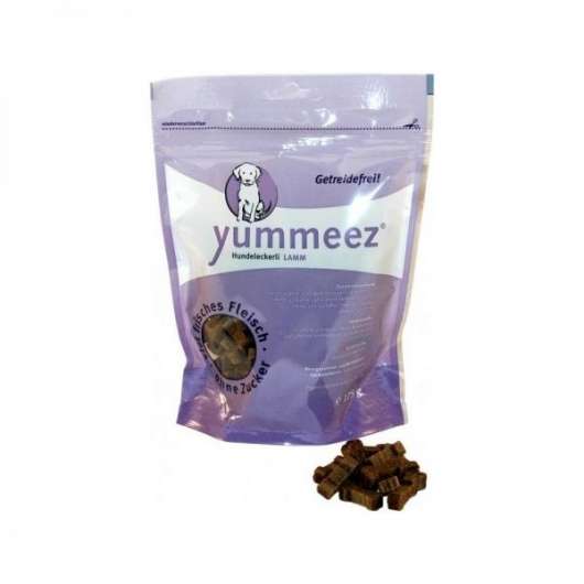 Yummeez Snack Getreidefrei Lamm 175g – Der ideale Hundesnack für Training und Belohnung  Yummeez Lamm-Leckerli – Getreidefrei und gesund für deinen Hund